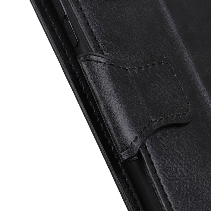Mirren Crazy Horse Texture Funda de cuero con tapa horizontal con soporte y ranuras para tarjetas y billetera, For Xiaomi Mi 11T / 11T Pro