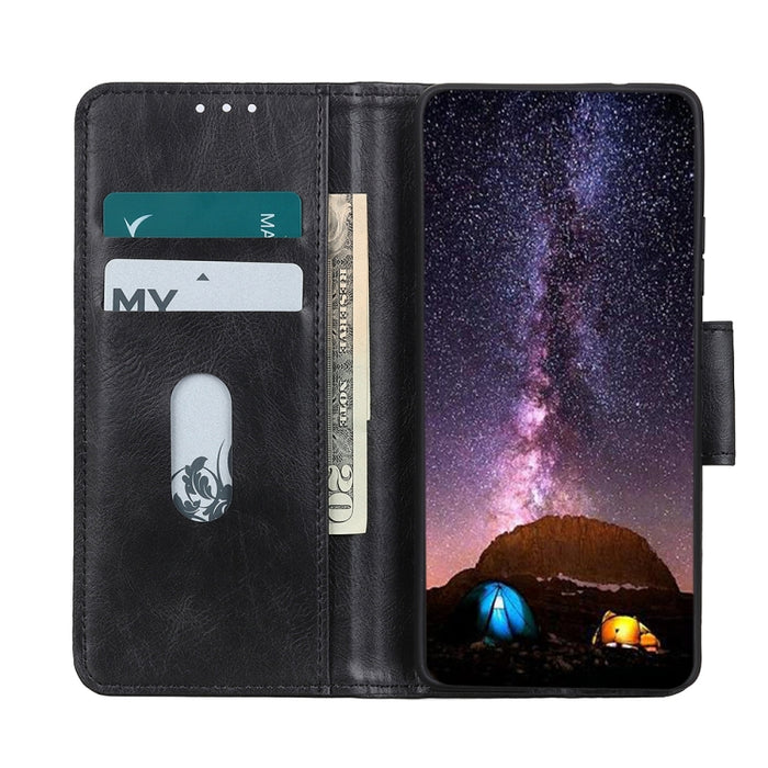 Mirren Crazy Horse Texture Funda de cuero con tapa horizontal con soporte y ranuras para tarjetas y billetera, For Xiaomi Mi 11T / 11T Pro