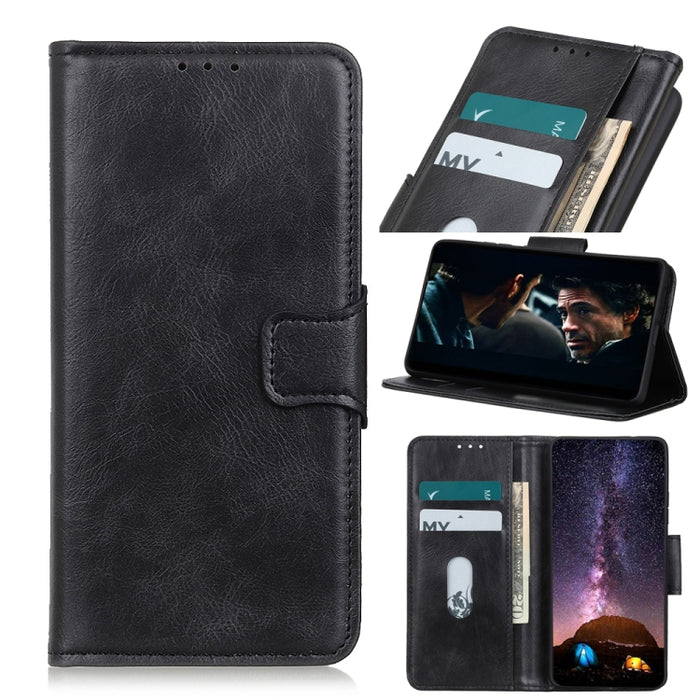 Mirren Crazy Horse Texture Funda de cuero con tapa horizontal con soporte y ranuras para tarjetas y billetera, For Xiaomi Mi 11T / 11T Pro
