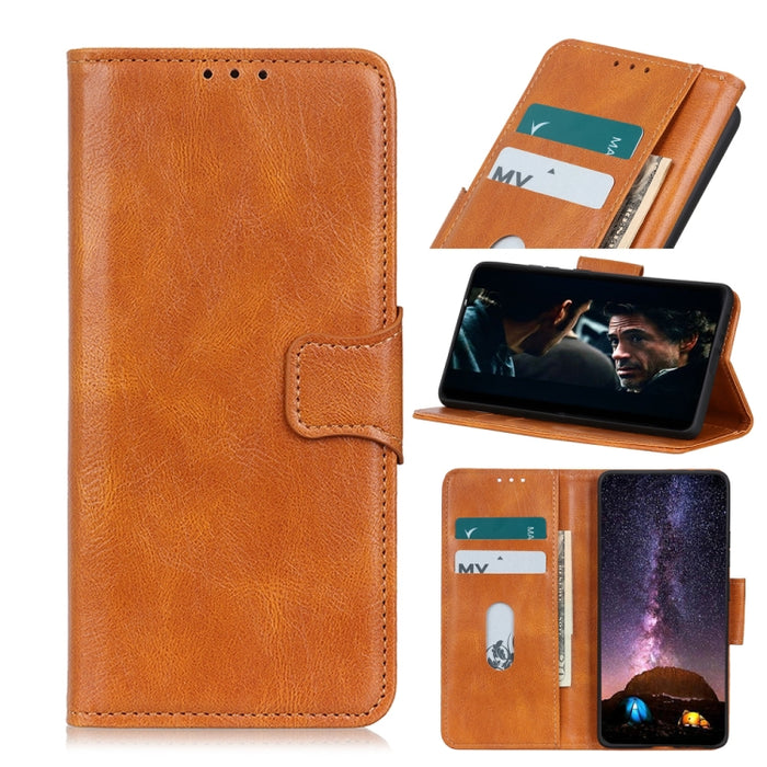 Mirren Crazy Horse Texture Funda de cuero con tapa horizontal con soporte y ranuras para tarjetas y billetera, For Xiaomi Mi 11T / 11T Pro