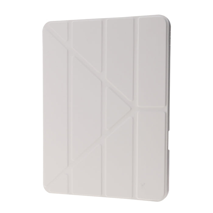 Funda de cuero de PU con tapa Horizontal de acrílico transparente deformación con soporte multiplegable y función de reposo/activación y ranura para bolígrafo