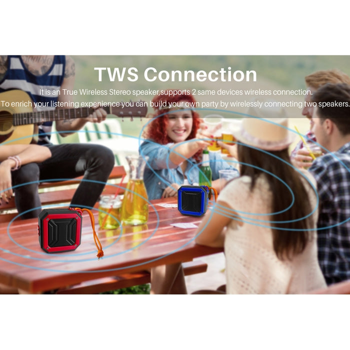 Nuevo altavoz Bluetooth Rixing NR-103 Mini TWS con cordón