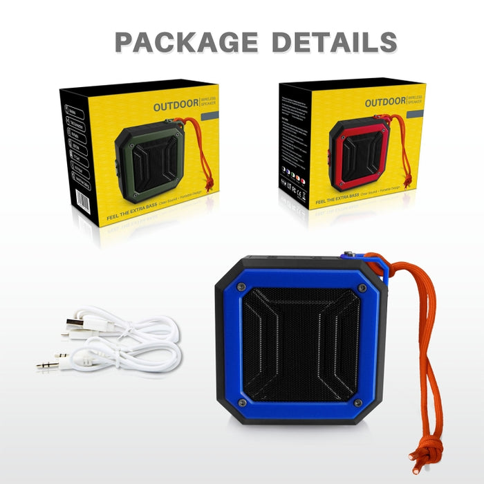 Nuevo altavoz Bluetooth Rixing NR-103 Mini TWS con cordón