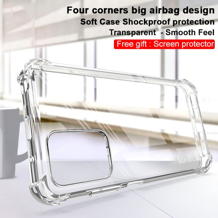 Estuche de TPU con bolsa de aire a prueba de golpes todo incluido IMAK con protector de pantalla, For Nokia C30, For Xiaomi Redmi 10 4G Overseas Version, For Motorola Moto G60S