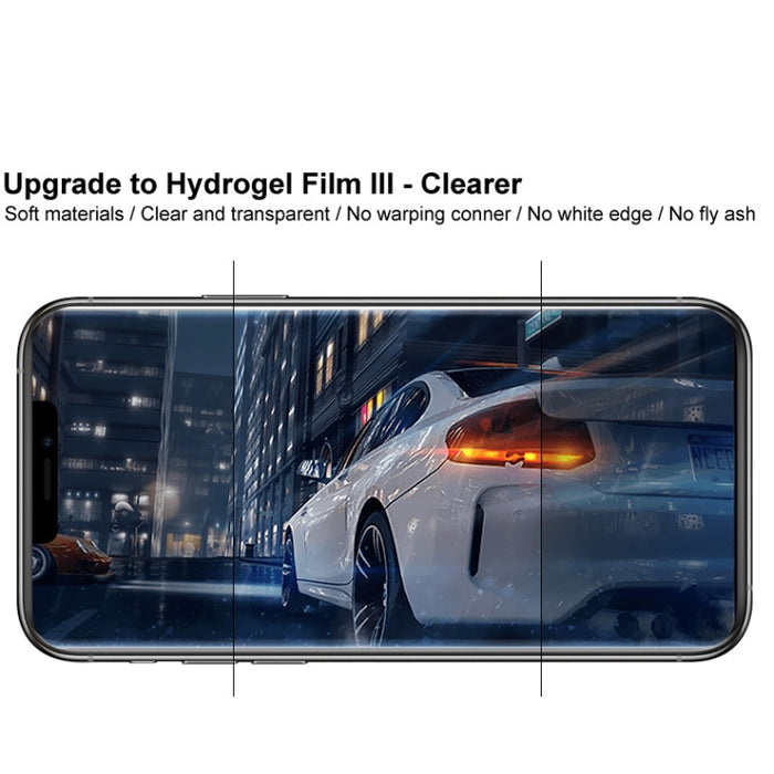 2 protectores de pantalla de película de hidrogel de pantalla completa curvada IMAK 3 PCS