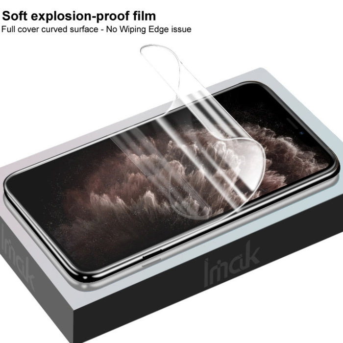 2 protectores de pantalla de película de hidrogel de pantalla completa curvada IMAK 3 PCS