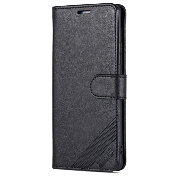 AZNS Estuche de cuero con tapa horizontal con textura de piel de oveja con soporte y ranuras para tarjetas y billetera, For vivo X70, For vivo X70 Pro, For Honor X20, For Xiaomi Redmi 10, For Xiaomi Mix 4