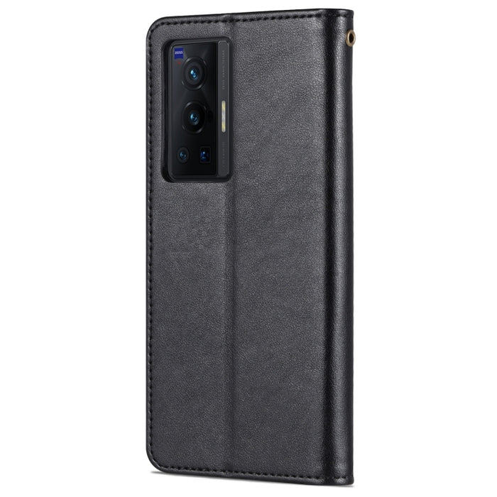 AZNS Estuche de cuero con tapa horizontal con textura de piel de oveja con soporte y ranuras para tarjetas y billetera, For vivo X70, For vivo X70 Pro, For Honor X20, For Xiaomi Redmi 10, For Xiaomi Mix 4