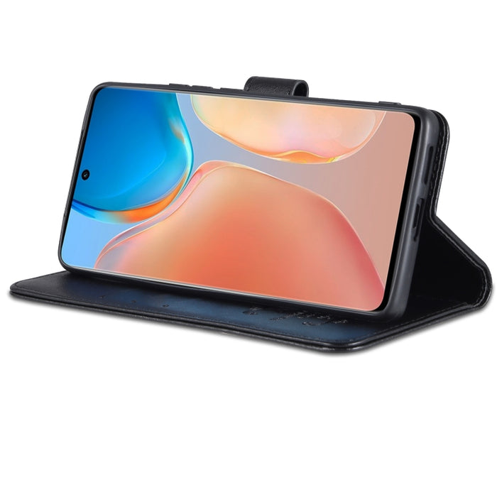 AZNS Estuche de cuero con tapa horizontal con textura de piel de oveja con soporte y ranuras para tarjetas y billetera, For vivo X70, For vivo X70 Pro, For Honor X20, For Xiaomi Redmi 10, For Xiaomi Mix 4