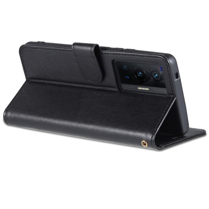 AZNS Estuche de cuero con tapa horizontal con textura de piel de oveja con soporte y ranuras para tarjetas y billetera, For vivo X70, For vivo X70 Pro, For Honor X20, For Xiaomi Redmi 10, For Xiaomi Mix 4