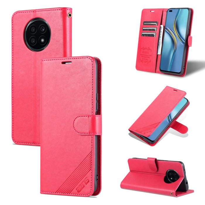 AZNS Estuche de cuero con tapa horizontal con textura de piel de oveja con soporte y ranuras para tarjetas y billetera, For vivo X70, For vivo X70 Pro, For Honor X20, For Xiaomi Redmi 10, For Xiaomi Mix 4