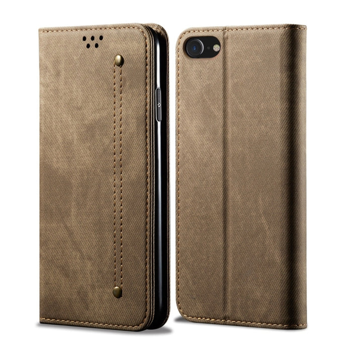 Estuche de cuero con tapa horizontal de estilo casual de textura de mezclilla con soporte y ranuras para tarjetas y billetera, For OPPO A9 / F11, For OPPO Reno 2, For Huawei Mate 30, For Huawei P30 Pro, For Huawei P30, For Huawei P Smart Z / Y9 Prime  ...