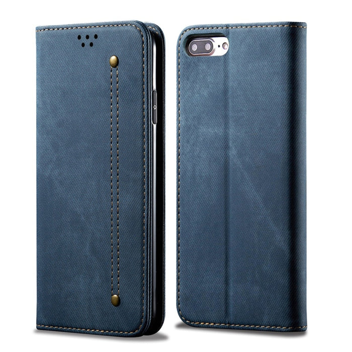 Estuche de cuero con tapa horizontal de estilo casual de textura de mezclilla con soporte y ranuras para tarjetas y billetera, For OPPO A9 / F11, For OPPO Reno 2, For Huawei Mate 30, For Huawei P30 Pro, For Huawei P30, For Huawei P Smart Z / Y9 Prime  ...