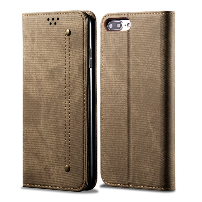 Estuche de cuero con tapa horizontal de estilo casual de textura de mezclilla con soporte y ranuras para tarjetas y billetera, For OPPO A9 / F11, For OPPO Reno 2, For Huawei Mate 30, For Huawei P30 Pro, For Huawei P30, For Huawei P Smart Z / Y9 Prime  ...