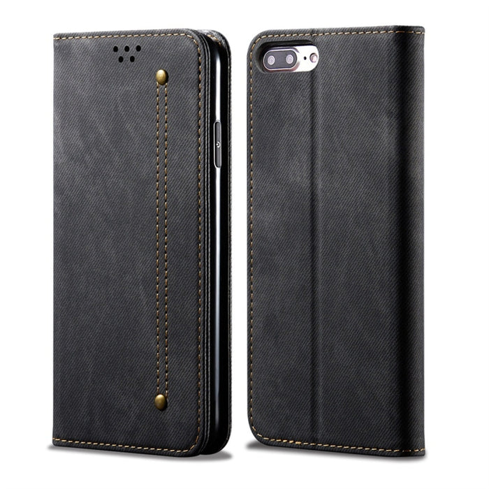 Estuche de cuero con tapa horizontal de estilo casual de textura de mezclilla con soporte y ranuras para tarjetas y billetera, For OPPO A9 / F11, For OPPO Reno 2, For Huawei Mate 30, For Huawei P30 Pro, For Huawei P30, For Huawei P Smart Z / Y9 Prime  ...