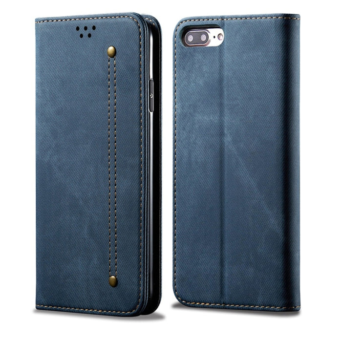 Estuche de cuero con tapa horizontal de estilo casual de textura de mezclilla con soporte y ranuras para tarjetas y billetera, For OPPO A9 / F11, For OPPO Reno 2, For Huawei Mate 30, For Huawei P30 Pro, For Huawei P30, For Huawei P Smart Z / Y9 Prime  ...