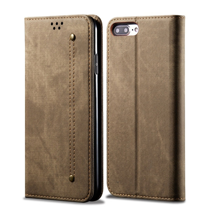 Estuche de cuero con tapa horizontal de estilo casual de textura de mezclilla con soporte y ranuras para tarjetas y billetera, For OPPO A9 / F11, For OPPO Reno 2, For Huawei Mate 30, For Huawei P30 Pro, For Huawei P30, For Huawei P Smart Z / Y9 Prime  ...