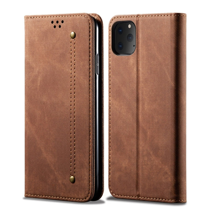 Estuche de cuero con tapa horizontal de estilo casual de textura de mezclilla con soporte y ranuras para tarjetas y billetera, For OPPO A9 / F11, For OPPO Reno 2, For Huawei Mate 30, For Huawei P30 Pro, For Huawei P30, For Huawei P Smart Z / Y9 Prime  ...
