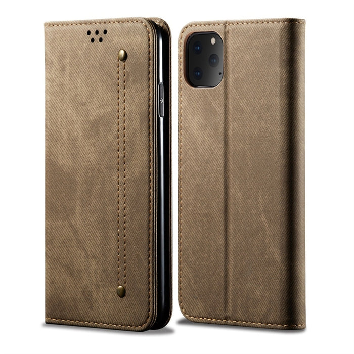 Estuche de cuero con tapa horizontal de estilo casual de textura de mezclilla con soporte y ranuras para tarjetas y billetera, For OPPO A9 / F11, For OPPO Reno 2, For Huawei Mate 30, For Huawei P30 Pro, For Huawei P30, For Huawei P Smart Z / Y9 Prime  ...