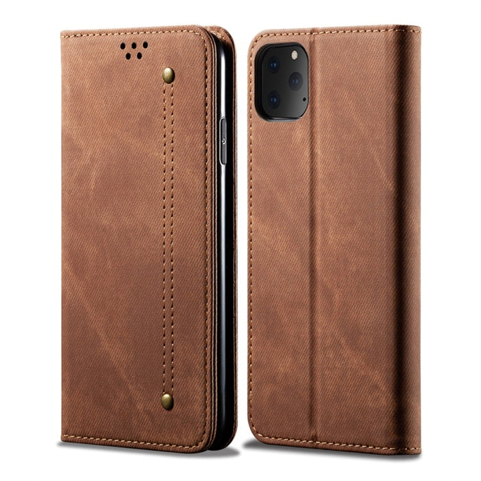 Estuche de cuero con tapa horizontal de estilo casual de textura de mezclilla con soporte y ranuras para tarjetas y billetera, For OPPO A9 / F11, For OPPO Reno 2, For Huawei Mate 30, For Huawei P30 Pro, For Huawei P30, For Huawei P Smart Z / Y9 Prime  ...