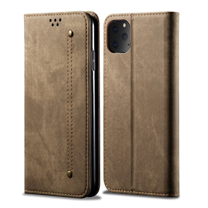 Estuche de cuero con tapa horizontal de estilo casual de textura de mezclilla con soporte y ranuras para tarjetas y billetera, For OPPO A9 / F11, For OPPO Reno 2, For Huawei Mate 30, For Huawei P30 Pro, For Huawei P30, For Huawei P Smart Z / Y9 Prime  ...