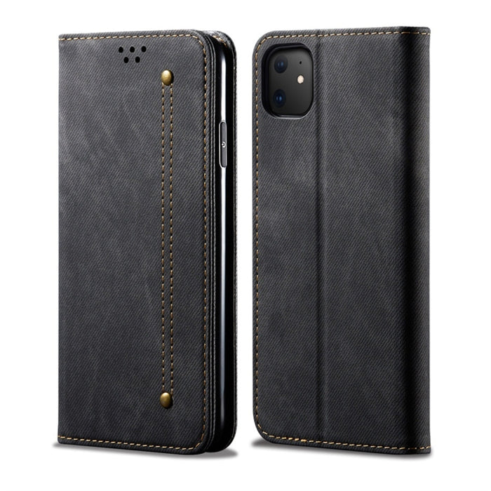 Estuche de cuero con tapa horizontal de estilo casual de textura de mezclilla con soporte y ranuras para tarjetas y billetera, For OPPO A9 / F11, For OPPO Reno 2, For Huawei Mate 30, For Huawei P30 Pro, For Huawei P30, For Huawei P Smart Z / Y9 Prime  ...