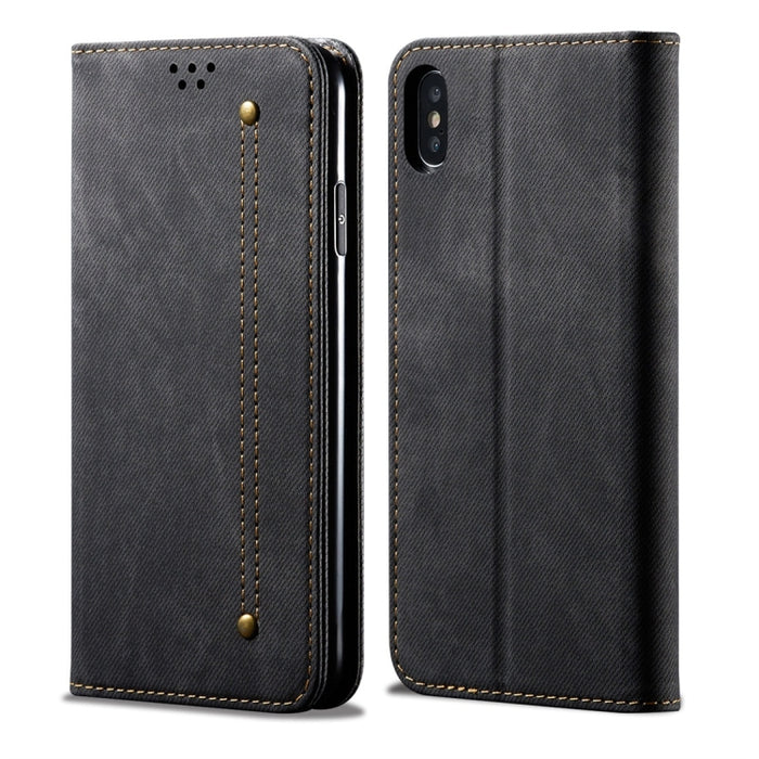 Estuche de cuero con tapa horizontal de estilo casual de textura de mezclilla con soporte y ranuras para tarjetas y billetera, For OPPO A9 / F11, For OPPO Reno 2, For Huawei Mate 30, For Huawei P30 Pro, For Huawei P30, For Huawei P Smart Z / Y9 Prime  ...