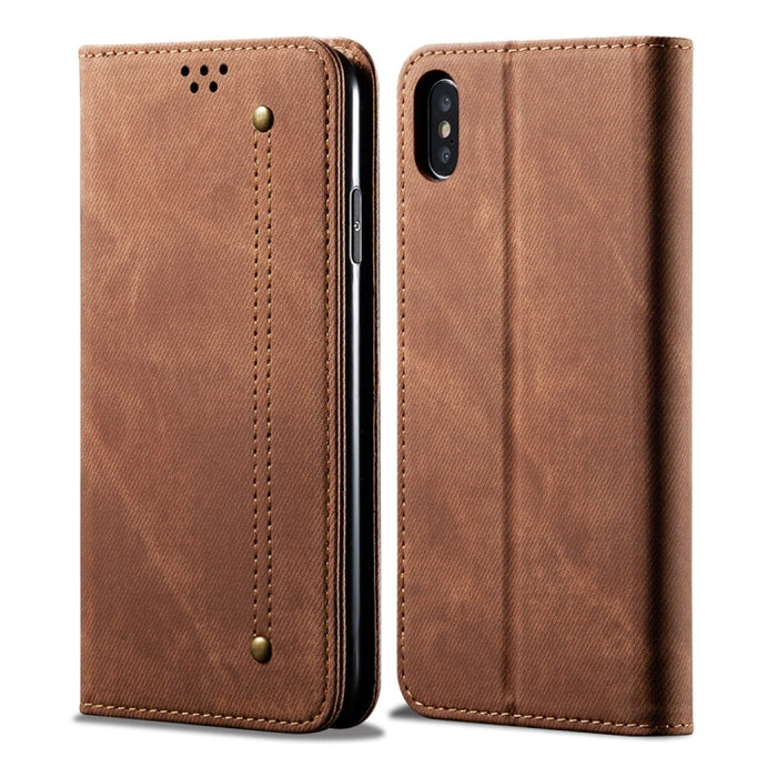 Estuche de cuero con tapa horizontal de estilo casual de textura de mezclilla con soporte y ranuras para tarjetas y billetera, For OPPO A9 / F11, For OPPO Reno 2, For Huawei Mate 30, For Huawei P30 Pro, For Huawei P30, For Huawei P Smart Z / Y9 Prime  ...