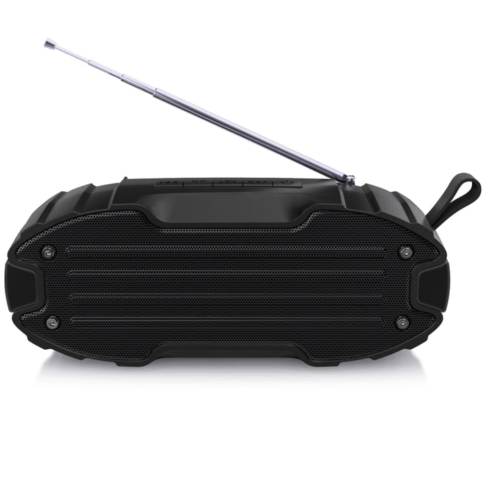Nuevo Rixing NR-907FM TWS Altavoz Bluetooth para exteriores Compatible con llamadas manos libres / FM con mango y antena