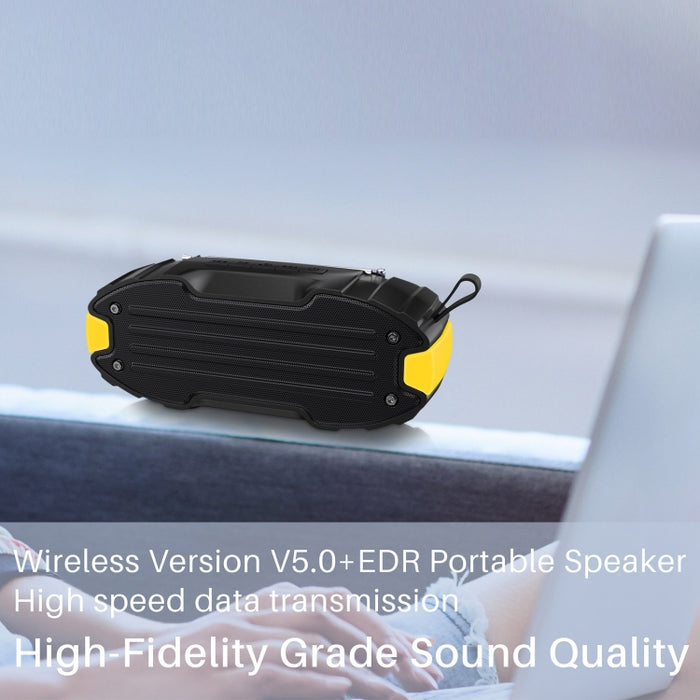 Nuevo Rixing NR-907FM TWS Altavoz Bluetooth para exteriores Compatible con llamadas manos libres / FM con mango y antena