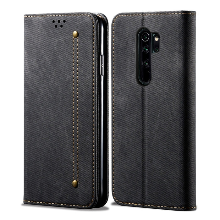 Estuche de cuero con tapa horizontal de estilo casual de textura de mezclilla con soporte y ranuras para tarjetas y billetera, For Galaxy A70, For Galaxy M30s, For Galaxy A10s, For Galaxy A20 / A30, For Galaxy A20s, For Galaxy A50s / A50 / A30s        ...