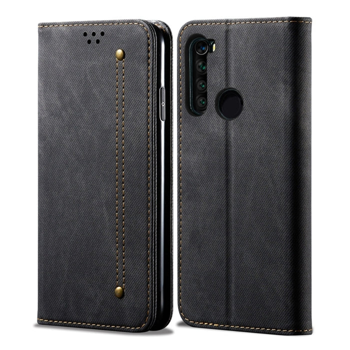 Estuche de cuero con tapa horizontal de estilo casual de textura de mezclilla con soporte y ranuras para tarjetas y billetera, For Galaxy A70, For Galaxy M30s, For Galaxy A10s, For Galaxy A20 / A30, For Galaxy A20s, For Galaxy A50s / A50 / A30s        ...