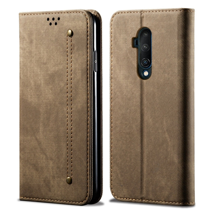 Estuche de cuero con tapa horizontal de estilo casual de textura de mezclilla con soporte y ranuras para tarjetas y billetera, For Galaxy A70, For Galaxy M30s, For Galaxy A10s, For Galaxy A20 / A30, For Galaxy A20s, For Galaxy A50s / A50 / A30s        ...