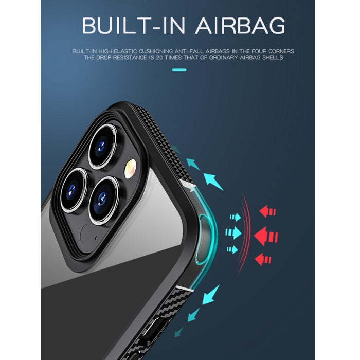 iPAKY Serie MG Transparente TPU + PC Airbag Estuche a prueba de golpes