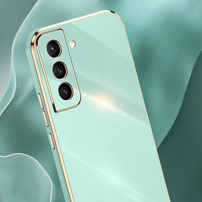 XINLI Straight 6D Plating Gold Edge TPU Estuche a prueba de golpes, For Samsung Galaxy S21 5G, For Samsung Galaxy S21+ 5G, For Honor X20, For Honor X20 SE, For Samsung Galaxy S21 Ultra 5G, For Xiaomi Mi Mix 4
