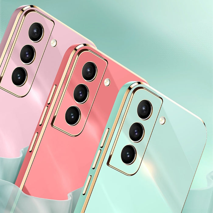XINLI Straight 6D Plating Gold Edge TPU Estuche a prueba de golpes, For Samsung Galaxy S21 5G, For Samsung Galaxy S21+ 5G, For Honor X20, For Honor X20 SE, For Samsung Galaxy S21 Ultra 5G, For Xiaomi Mi Mix 4