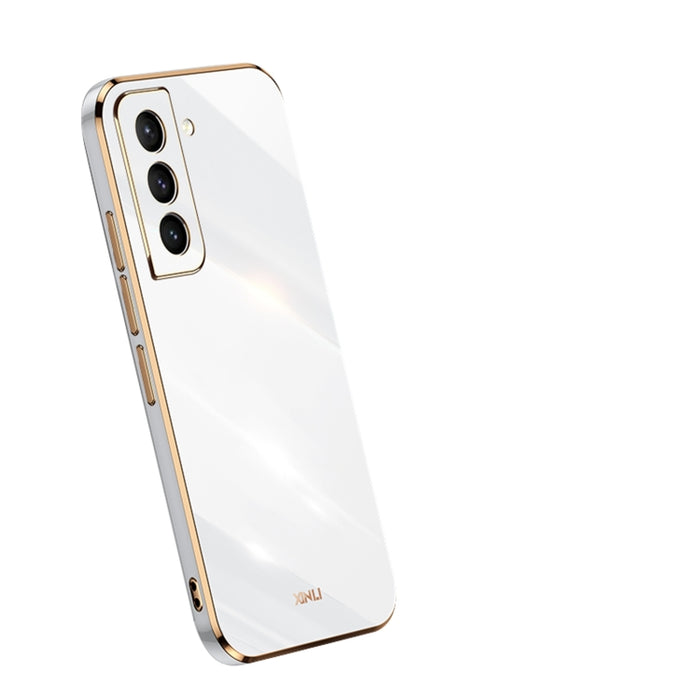 XINLI Straight 6D Plating Gold Edge TPU Estuche a prueba de golpes, For Samsung Galaxy S21 5G, For Samsung Galaxy S21+ 5G, For Honor X20, For Honor X20 SE, For Samsung Galaxy S21 Ultra 5G, For Xiaomi Mi Mix 4