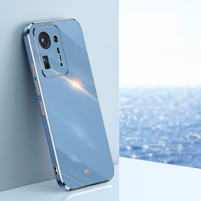 XINLI Straight 6D Plating Gold Edge TPU Estuche a prueba de golpes, For Samsung Galaxy S21 5G, For Samsung Galaxy S21+ 5G, For Honor X20, For Honor X20 SE, For Samsung Galaxy S21 Ultra 5G, For Xiaomi Mi Mix 4
