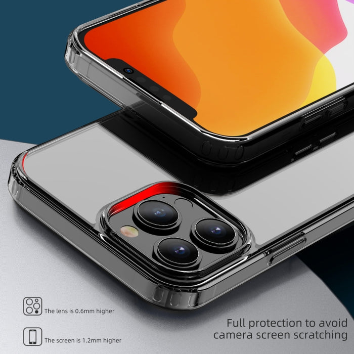 Funda protectora iPAKY transparente a prueba de golpes TPU + PC