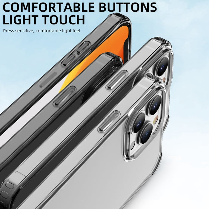 Funda protectora iPAKY transparente a prueba de golpes TPU + PC