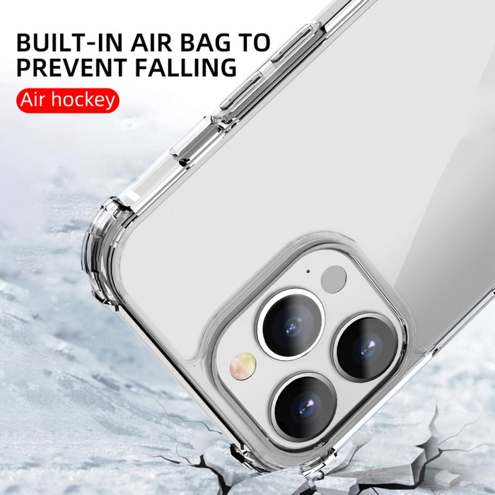 iPAKY Crystal Clear Series Funda protectora de TPU + PC transparente a prueba de golpes