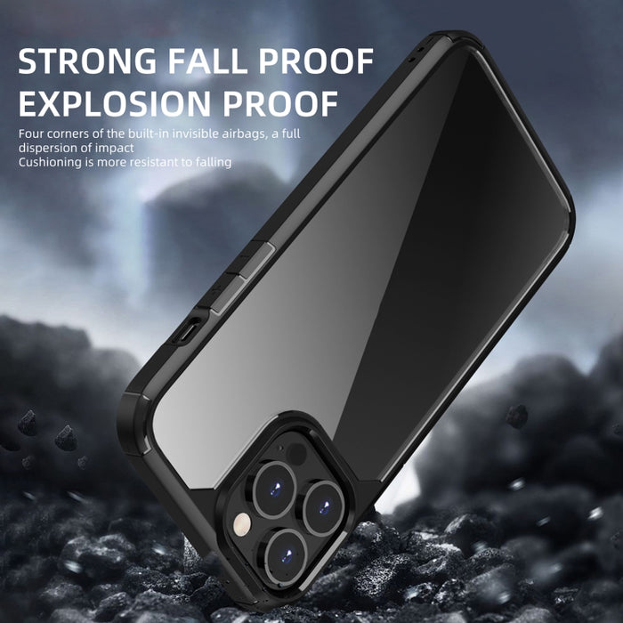 iPAKY Royal Armor TPU a prueba de golpes + funda protectora transparente para PC