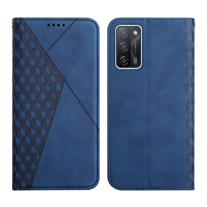 Patrón de diamante Empalme Piel Sensación Magnética Funda de cuero con tapa horizontal con ranuras para tarjetas y soporte y billetera, For OPPO A16s / A16 / A54s / A53s 5G / A55 5G, For OPPO Realme V13 5G / Realme 8 5G, For Xiaomi Redmi 10            ...