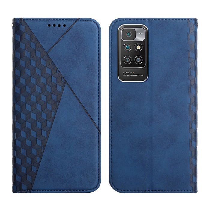 Patrón de diamante Empalme Piel Sensación Magnética Funda de cuero con tapa horizontal con ranuras para tarjetas y soporte y billetera, For OPPO A16s / A16 / A54s / A53s 5G / A55 5G, For OPPO Realme V13 5G / Realme 8 5G, For Xiaomi Redmi 10            ...
