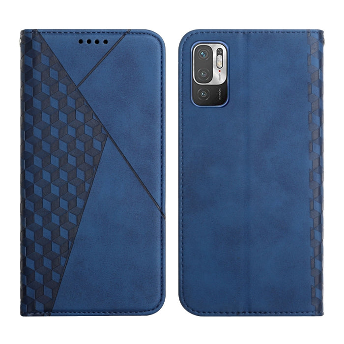 Patrón de diamante Empalme Piel Sensación Magnética Funda de cuero con tapa horizontal con ranuras para tarjetas y soporte y billetera, For OPPO A16s / A16 / A54s / A53s 5G / A55 5G, For OPPO Realme V13 5G / Realme 8 5G, For Xiaomi Redmi 10            ...