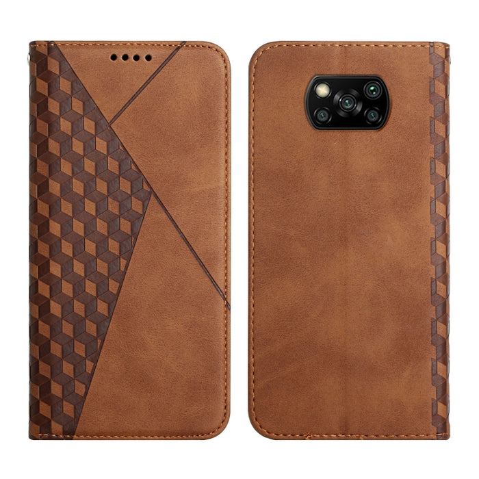 Patrón de diamante Empalme Piel Sensación Magnética Funda de cuero con tapa horizontal con ranuras para tarjetas y soporte y billetera, For OPPO A16s / A16 / A54s / A53s 5G / A55 5G, For OPPO Realme V13 5G / Realme 8 5G, For Xiaomi Redmi 10            ...