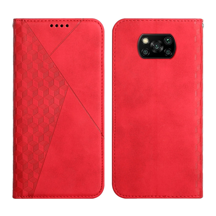 Patrón de diamante Empalme Piel Sensación Magnética Funda de cuero con tapa horizontal con ranuras para tarjetas y soporte y billetera, For OPPO A16s / A16 / A54s / A53s 5G / A55 5G, For OPPO Realme V13 5G / Realme 8 5G, For Xiaomi Redmi 10            ...