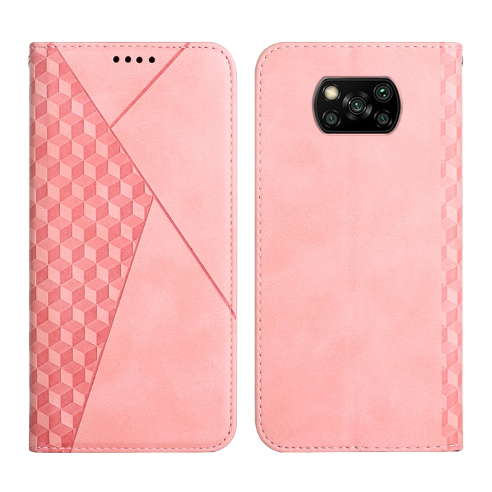 Patrón de diamante Empalme Piel Sensación Magnética Funda de cuero con tapa horizontal con ranuras para tarjetas y soporte y billetera, For OPPO A16s / A16 / A54s / A53s 5G / A55 5G, For OPPO Realme V13 5G / Realme 8 5G, For Xiaomi Redmi 10            ...