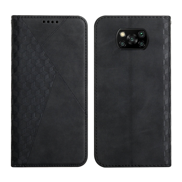 Patrón de diamante Empalme Piel Sensación Magnética Funda de cuero con tapa horizontal con ranuras para tarjetas y soporte y billetera, For OPPO A16s / A16 / A54s / A53s 5G / A55 5G, For OPPO Realme V13 5G / Realme 8 5G, For Xiaomi Redmi 10            ...