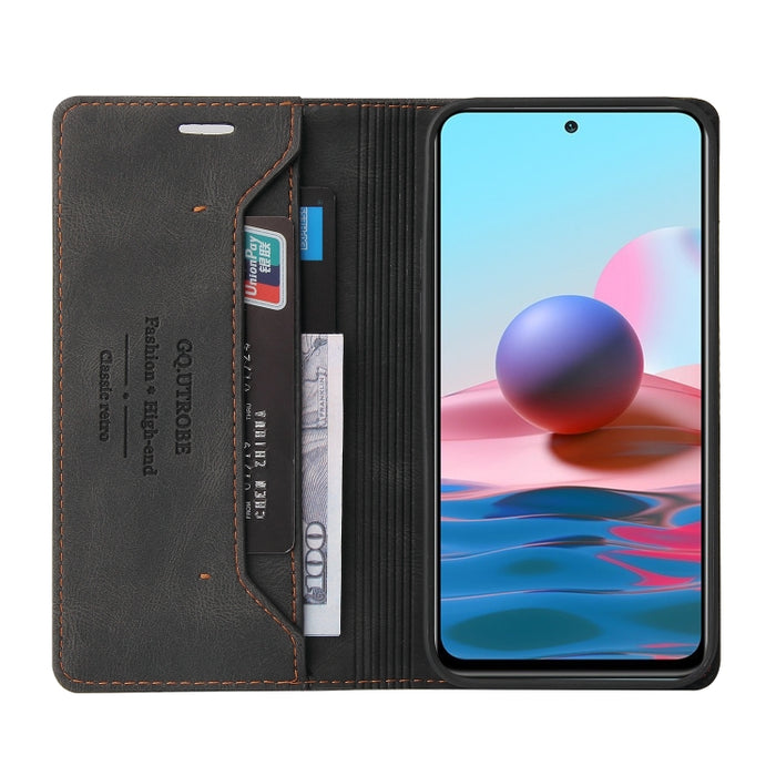 Estuche de cuero con tapa horizontal con cepillo antirrobo Skin Feel con soporte, ranuras para tarjetas y billetera, For Xiaomi Redmi Note 10, For Xiaomi Redmi Note 10 Pro, For Xiaomi Redmi 9, For Xiaomi Redmi 9A, For Xiaomi Redmi 9C, For Xiaomi Redmi ...